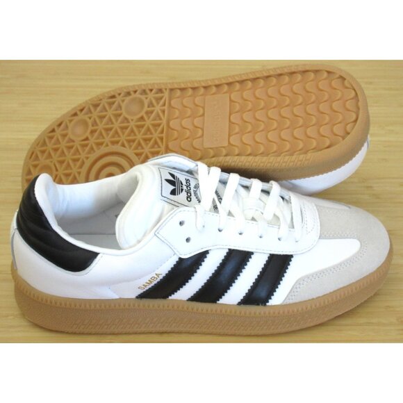 Adidas Men's Samba XLG Sneakers Cloud White Core Black Gum Sizes NIB IE1377 - Picture 2 of 7